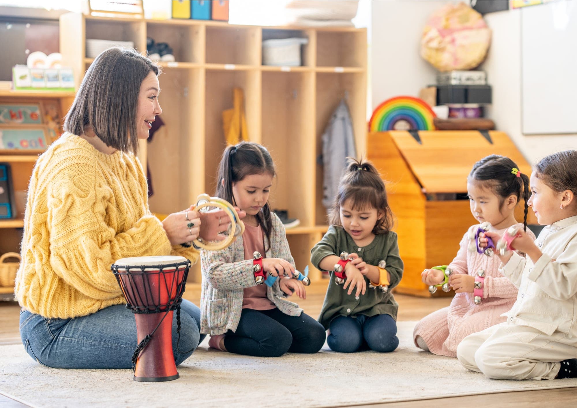 Meespelen en spelbegeleiding in de hoeken