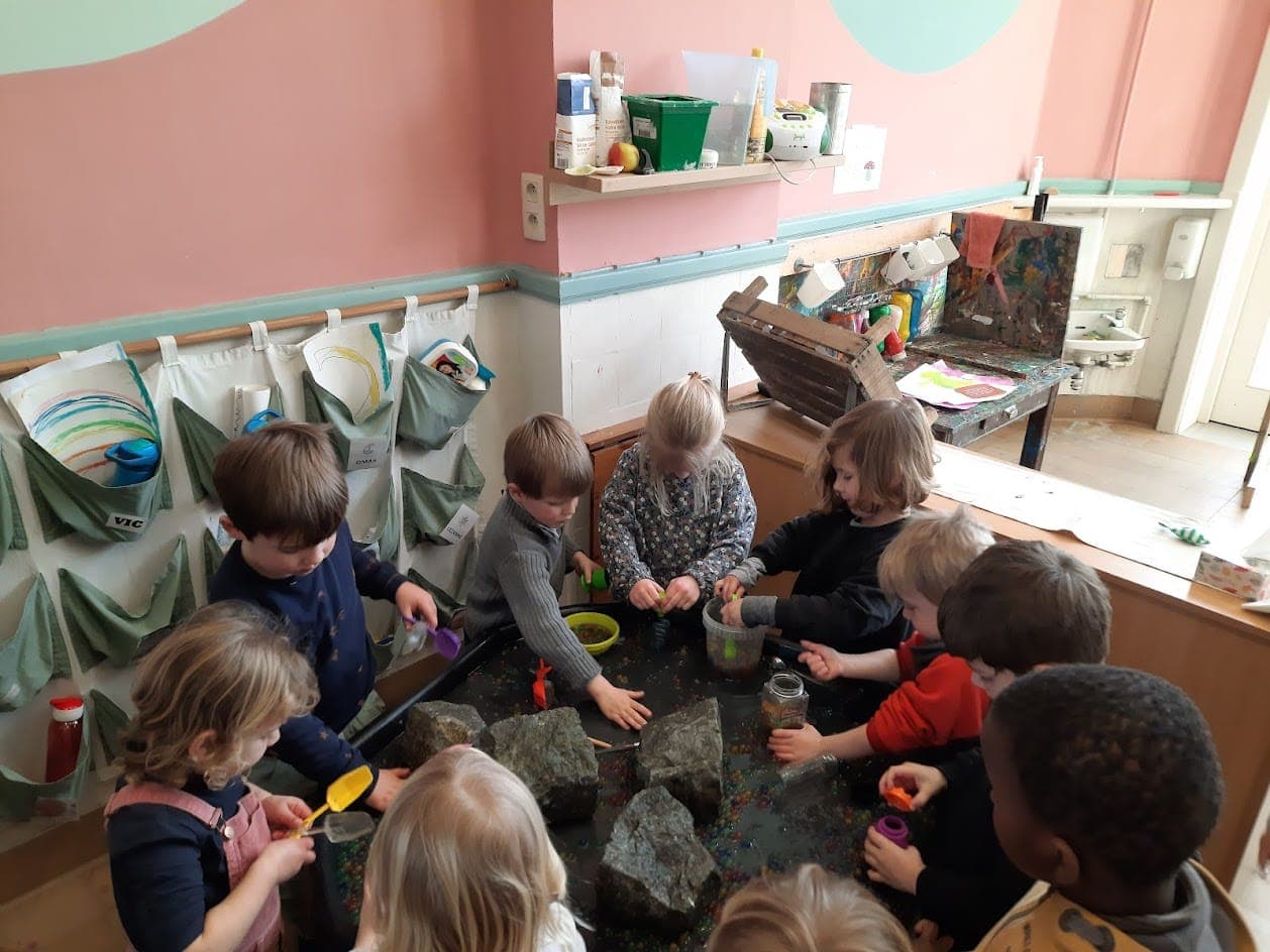 Gluren bij de buren kleuteronderwijs- Ronsele